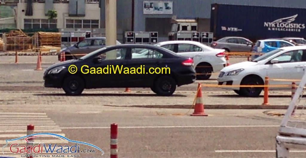 Maruti Ciaz Production Version Side