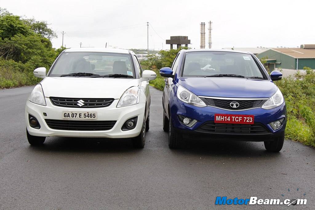 Maruti DZire vs Tata Zest Shootout