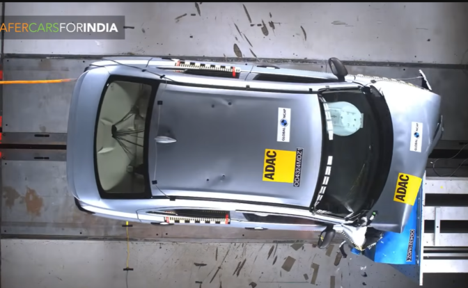 Maruti Dzire Crash Test 3