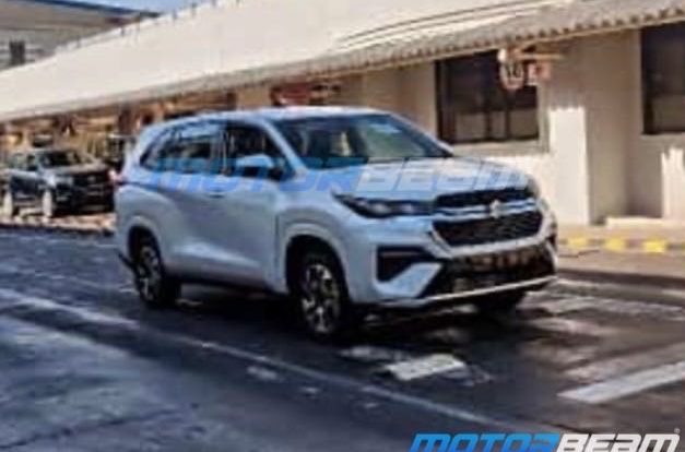 Maruti Engage Spotted Undisguised