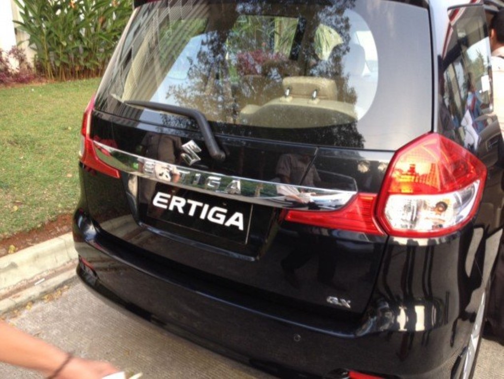 Maruti Ertiga Facelift Rear
