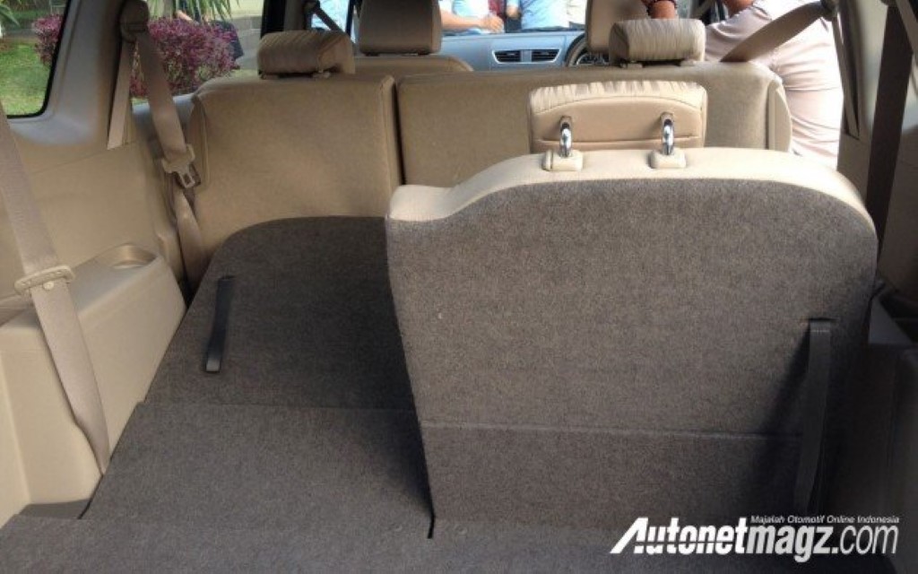 Maruti Ertiga Facelift Split Seats