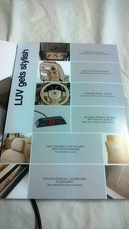 Maruti Ertiga Feliz Interior features