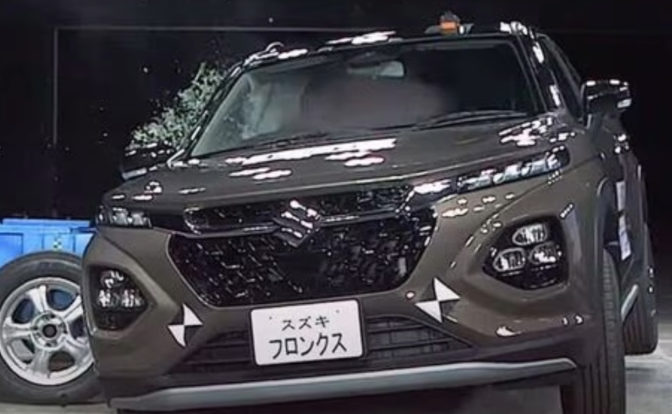 Maruti Fronx Crash Test Front