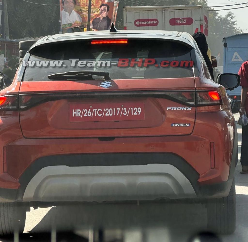 Maruti Fronx Hybrid Spotted