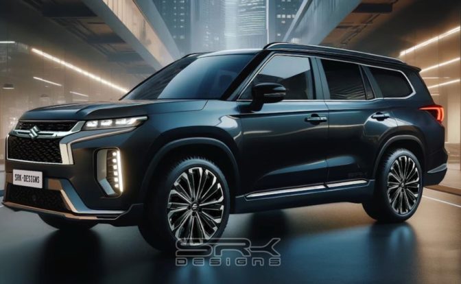 Maruti Grand Vitara 7 Seater Rendering