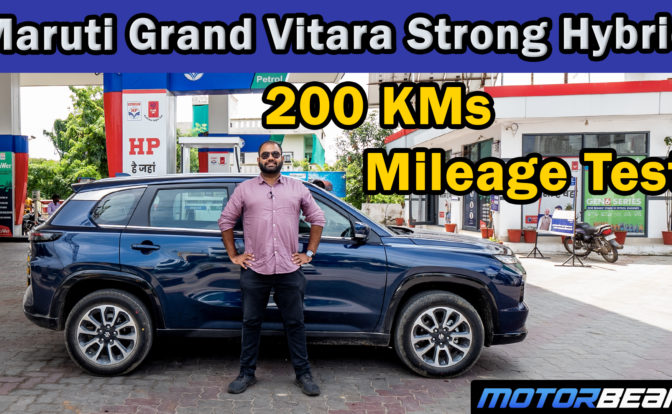 Maruti Grand Vitara Mileage Test