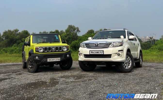 Maruti Jimny Vs Used Toyota Fortuner