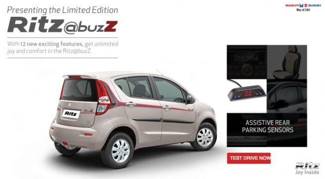 Maruti Ritz @buzZ Edition
