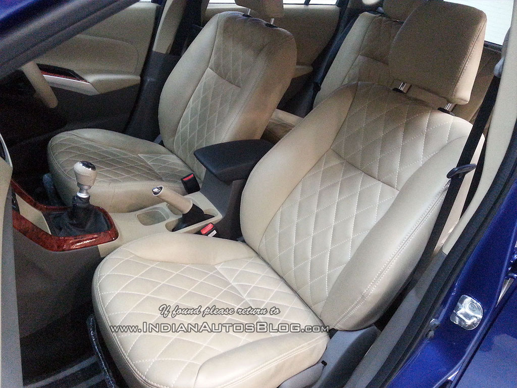 Maruti S-Cross Beige Quilted Seats