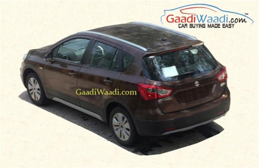 Maruti S-Cross Brown Rear