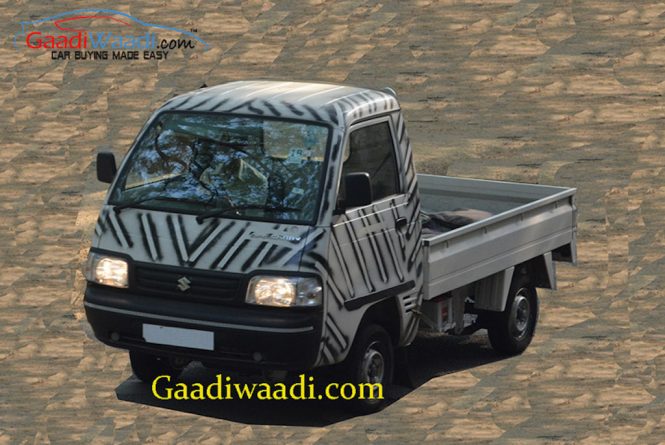 Maruti Super Carry LCV Test Mule