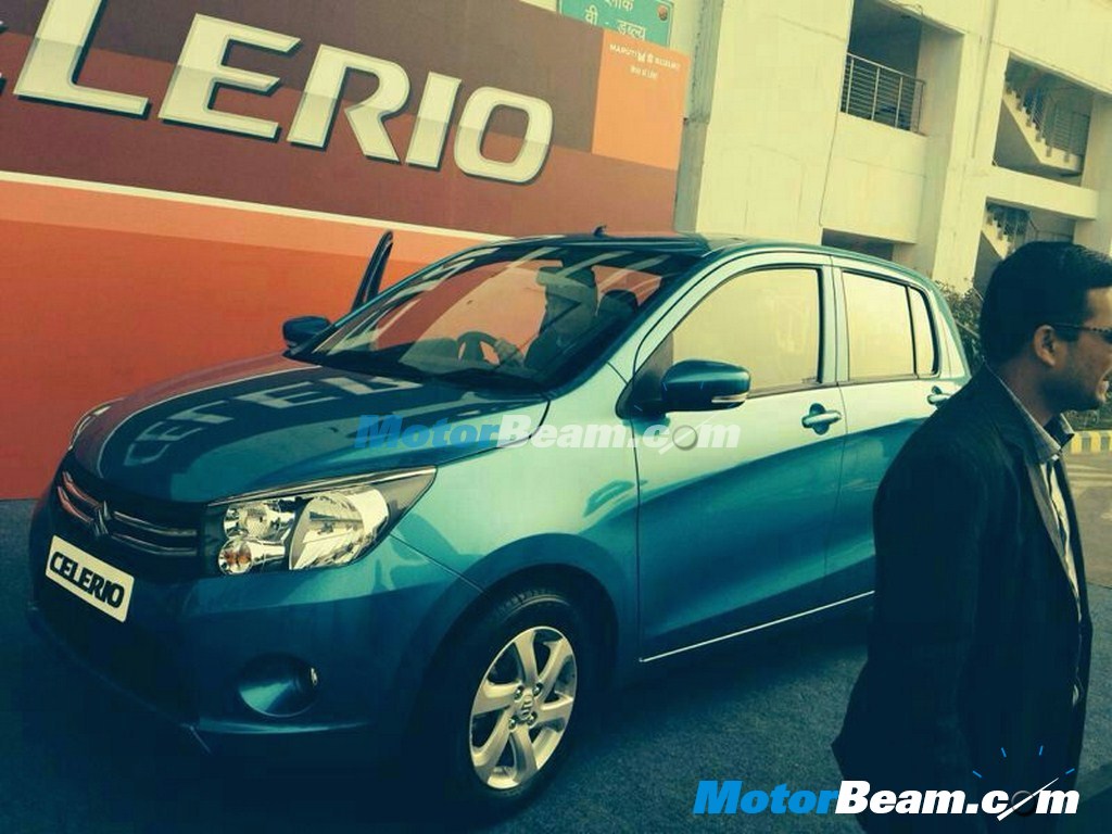 Maruti Suzuki Celerio Spied Front