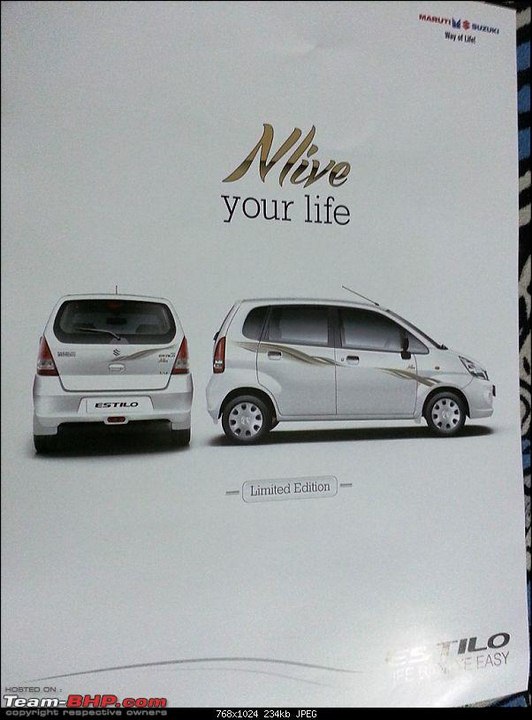 Maruti Suzuki Estilo Nlive