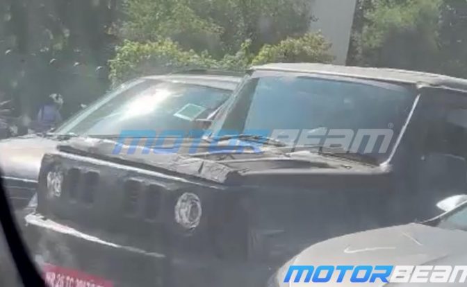 Maruti Suzuki Jimny 5-Door Spy Shot