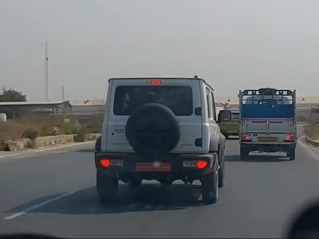 Maruti Suzuki Jimny Spied