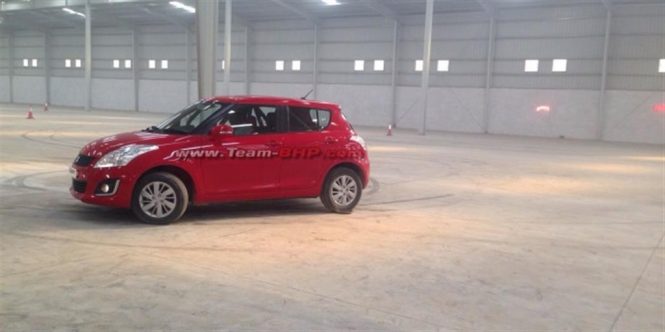 Maruti Swift Facelift Revealed