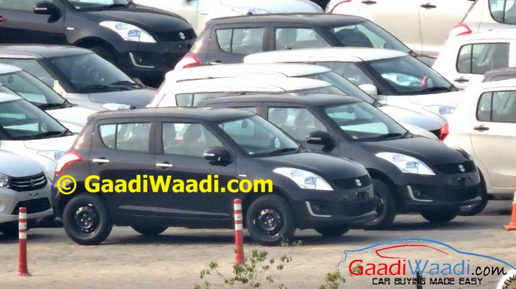 Maruti Swift Facelift Spied Chrome Door Handles