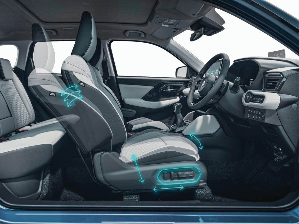 Maruti Victoris seats