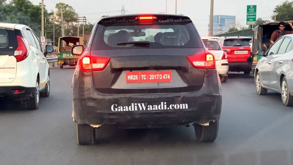 Maruti Vitara Brezza Facelift Rear
