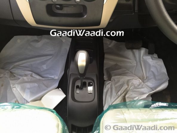 Maruti Wagon R AMT Interior Spied