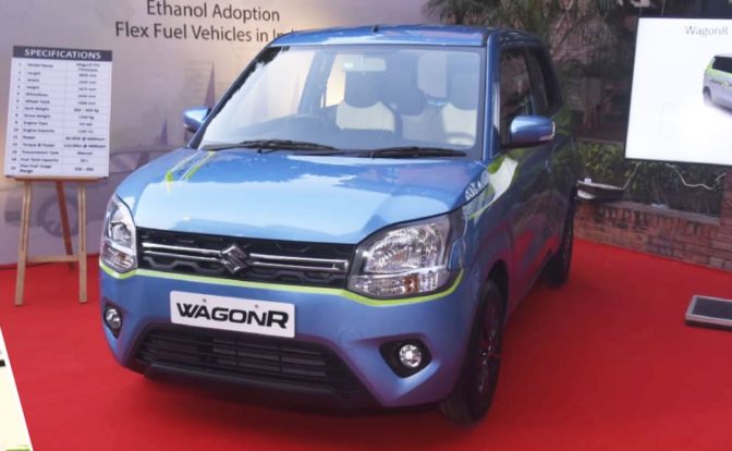 Maruti Wagon R Flex Fuel Prototype