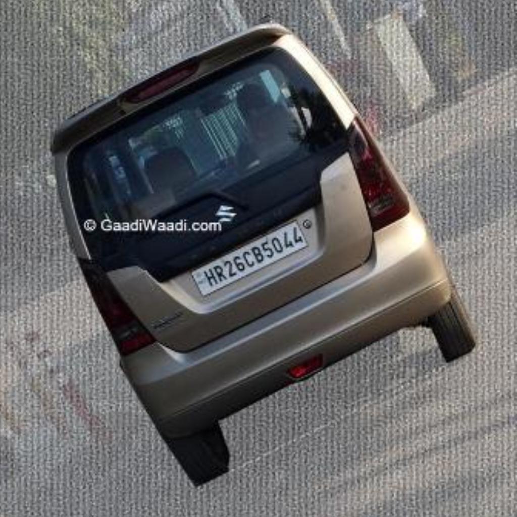 Maruti Wagon R XRest Edition Spied Rear
