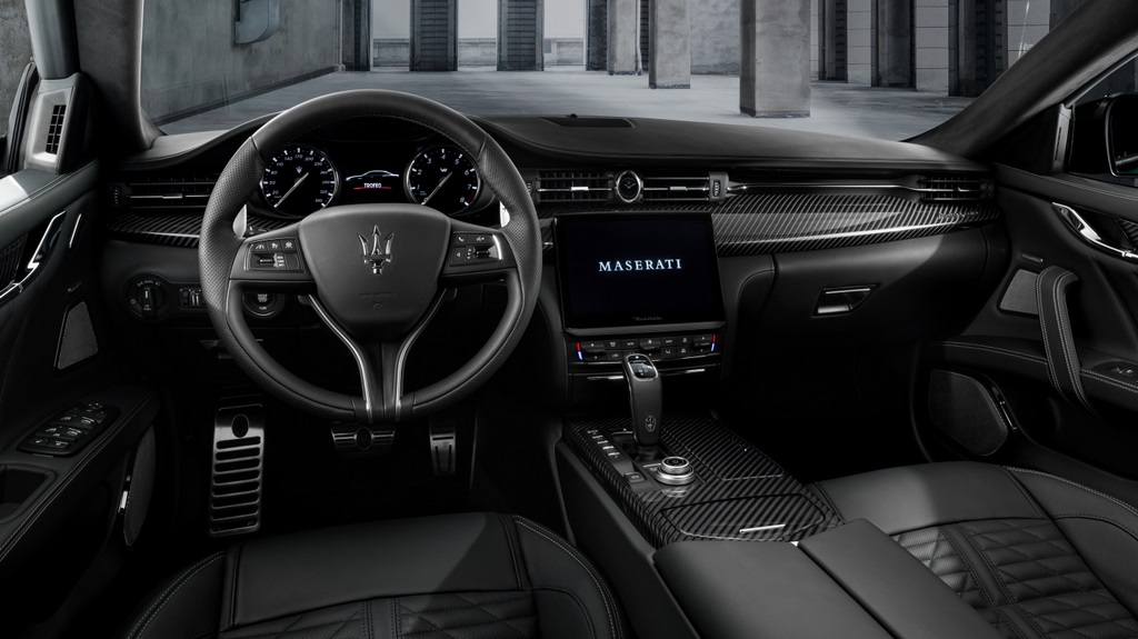 Interior of the car