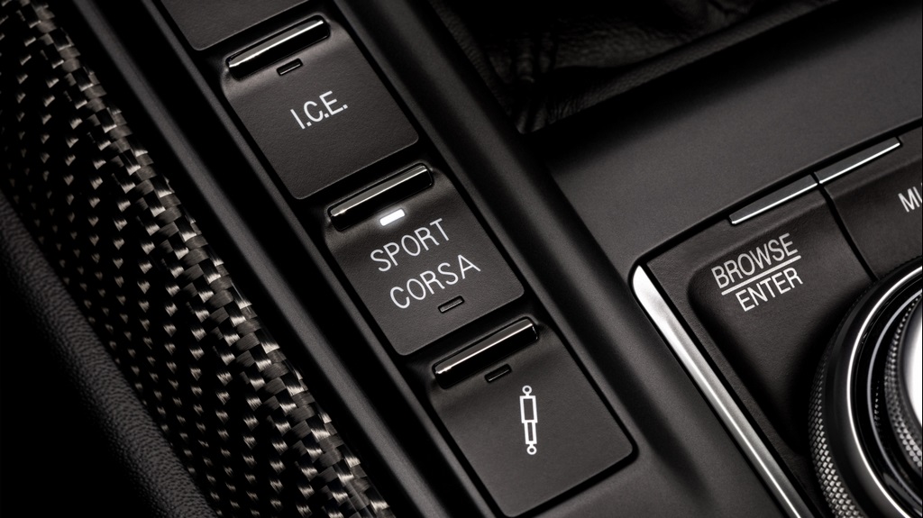 Maserati Trofeo Sport Corsa Modes