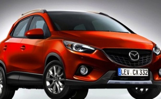 Mazda CX 3 Rendering