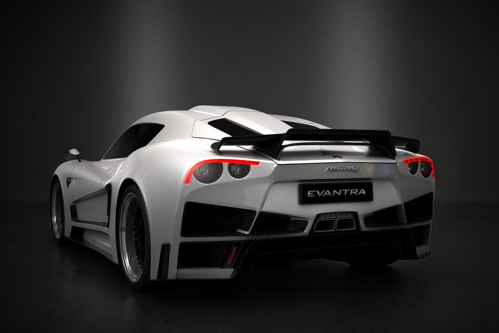 Mazzanti Evantra V8 rear