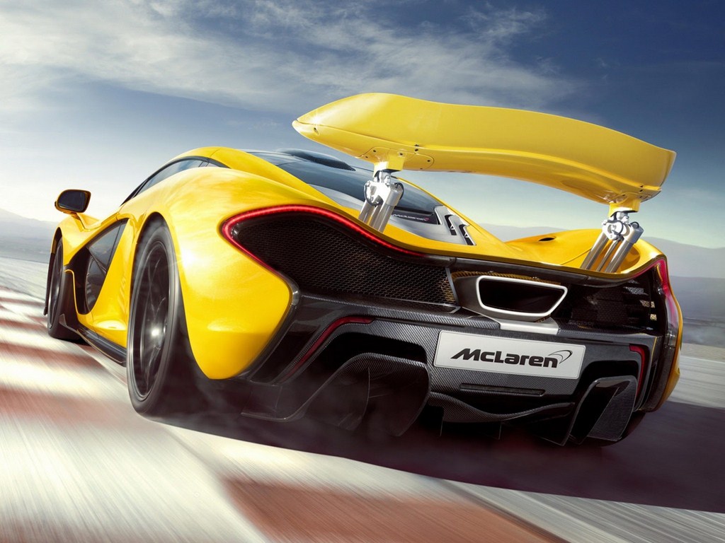 McLaren P1 Production Model Spoiler