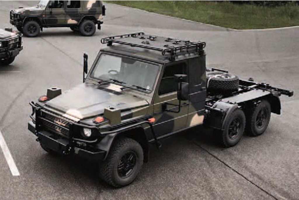 Mercedes 6-Wheel Drive