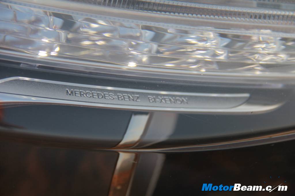 Mercedes A-Class Headlight Detail Mercedes A-Class Headlight Detail