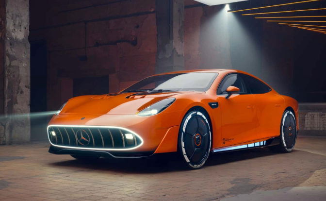 Mercedes AMG GT XX Concept front