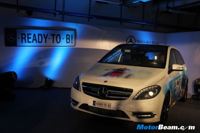 Mercedes B-Class Unveiling