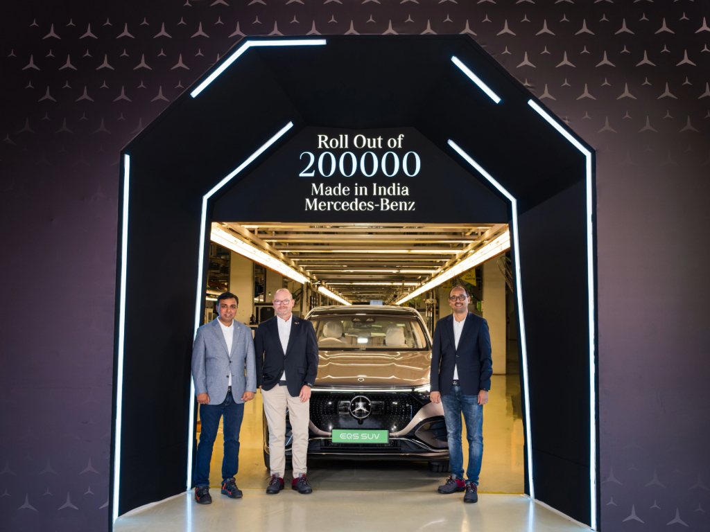 Mercedes Benz EQS Produced In India