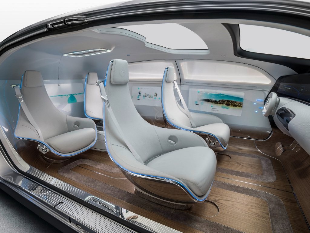 Mercedes Benz F 015 Concept Interiors