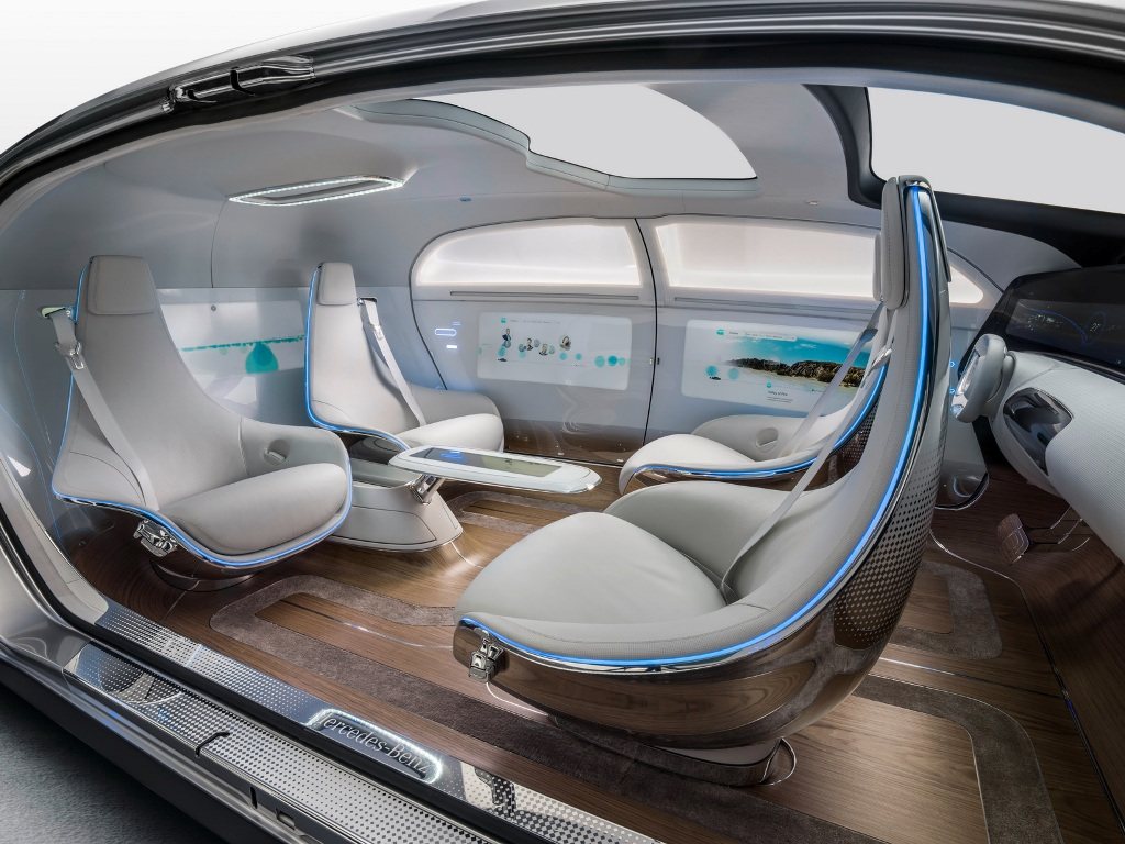 Mercedes Benz F015 Swivel Seats
