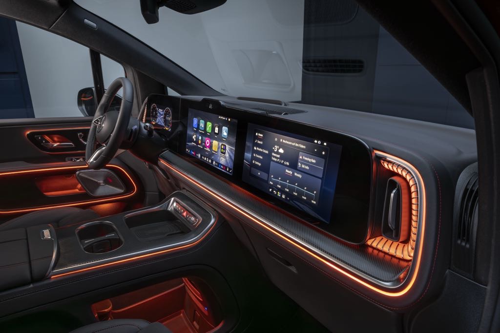 Mercedes-Benz VLE Dashboard
