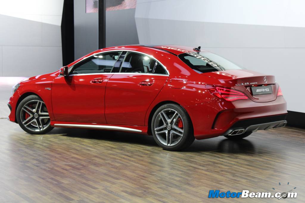 Mercedes CLA 45 AMG Auto Expo