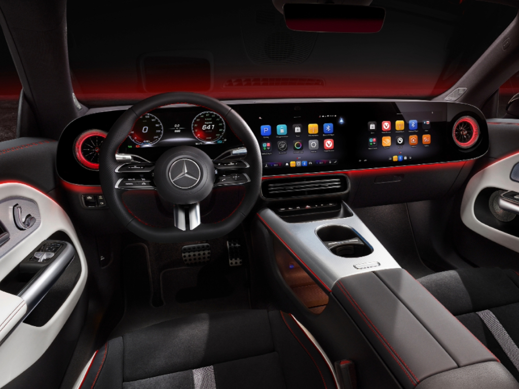 Mercedes CLA EQ Interior