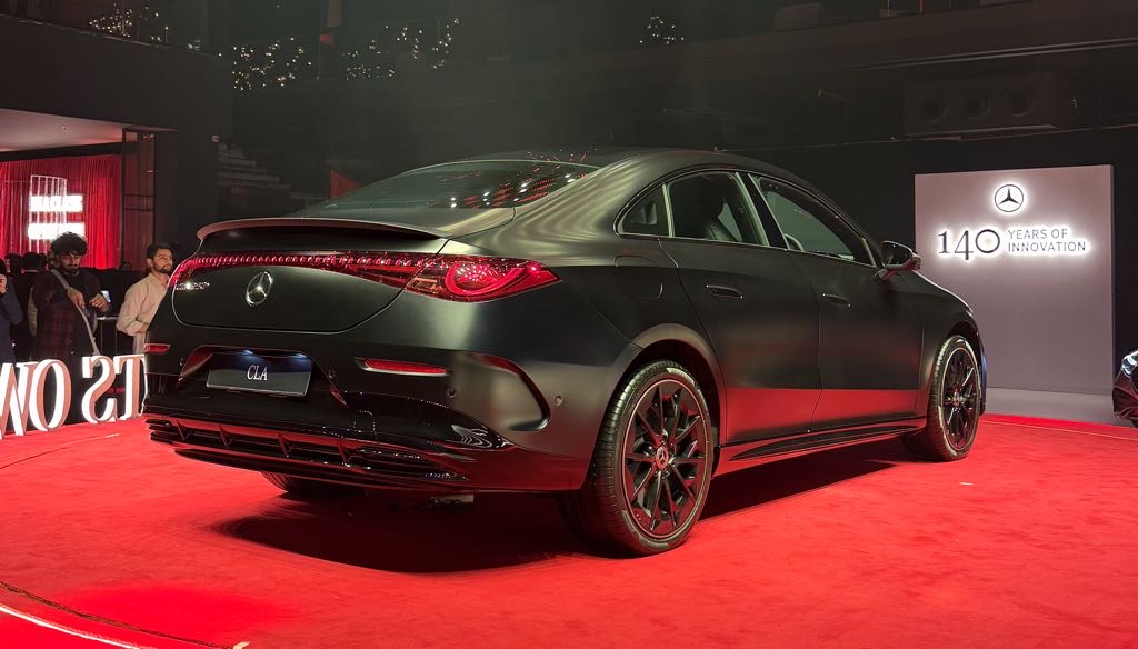 Mercedes CLA EV Launch Edition Rear