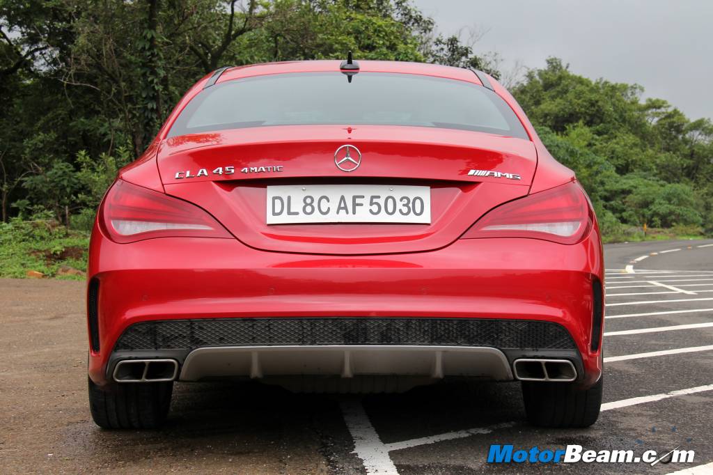 Mercedes CLA45 AMG Test Drive