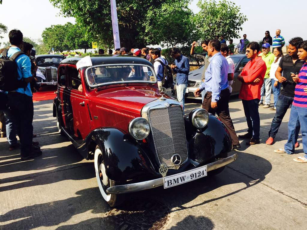 Mercedes Classic Car Rally Motorsport Victory