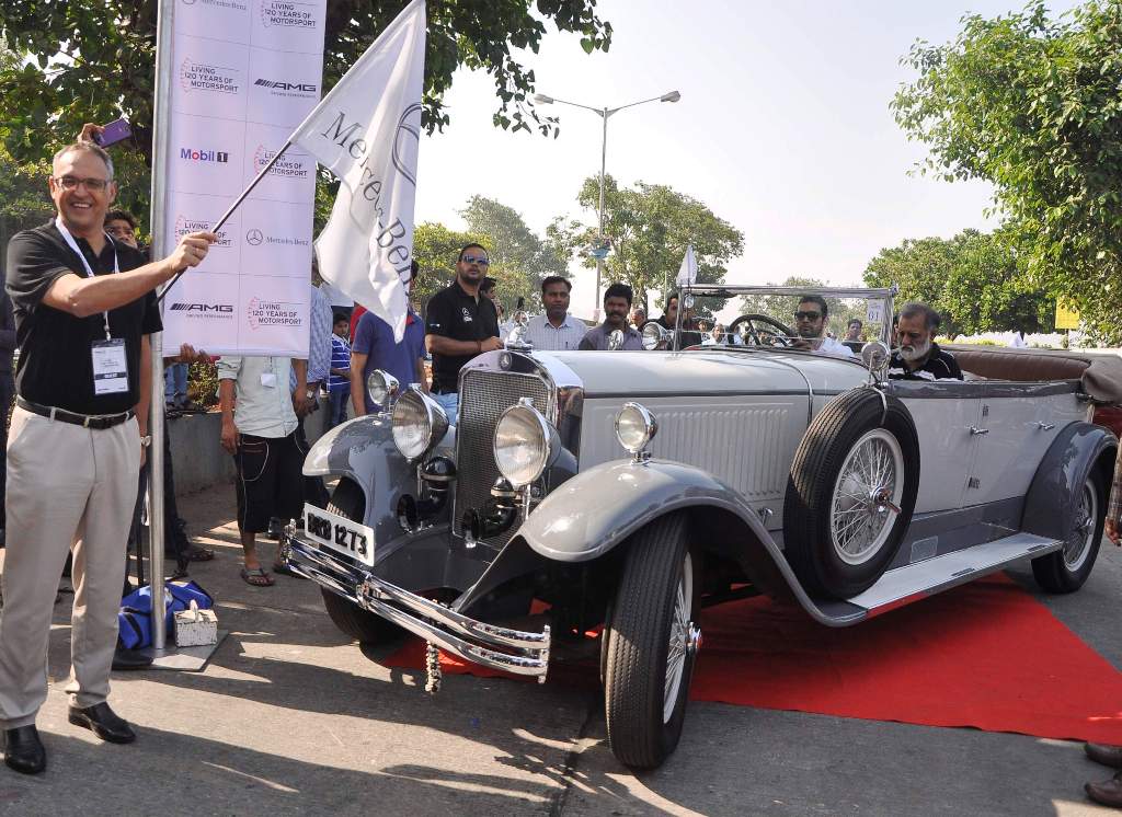 Mercedes Classic Car Rally Mumbai Nurburg