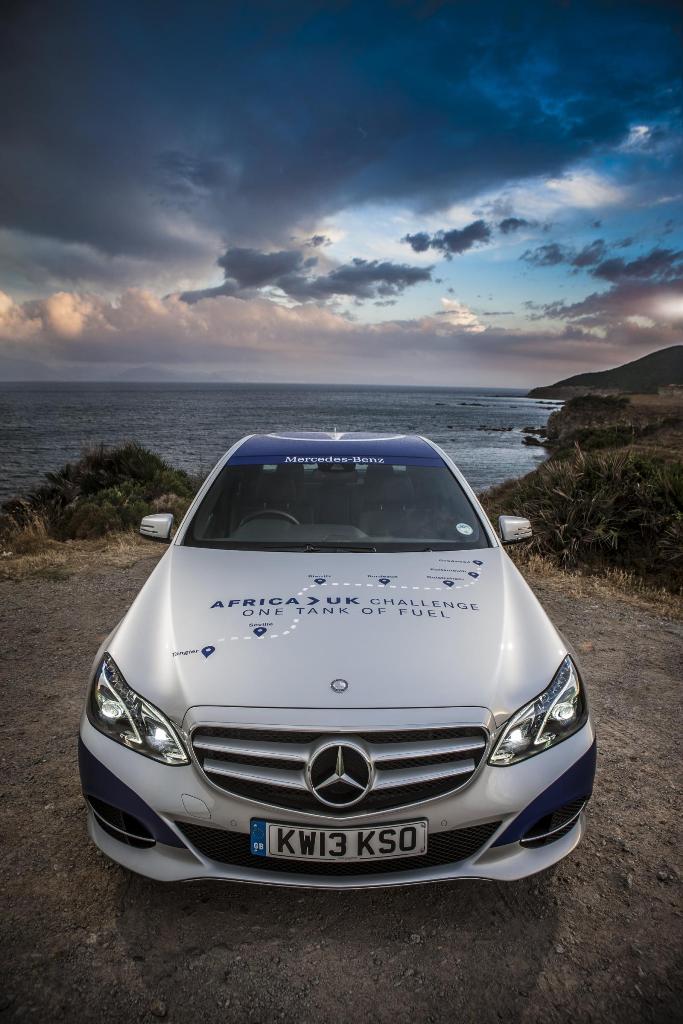 Mercedes E-Class Africa To UK One Tank