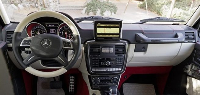 Mercedes G-Class 6X6 interior