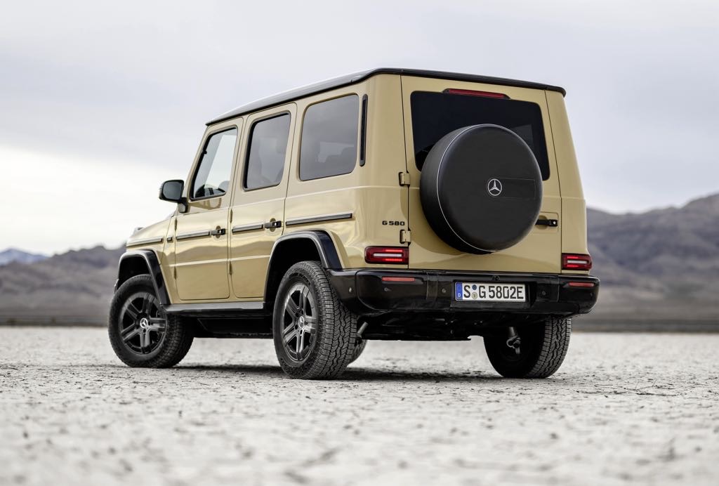 Mercedes G-Class Electric Rear