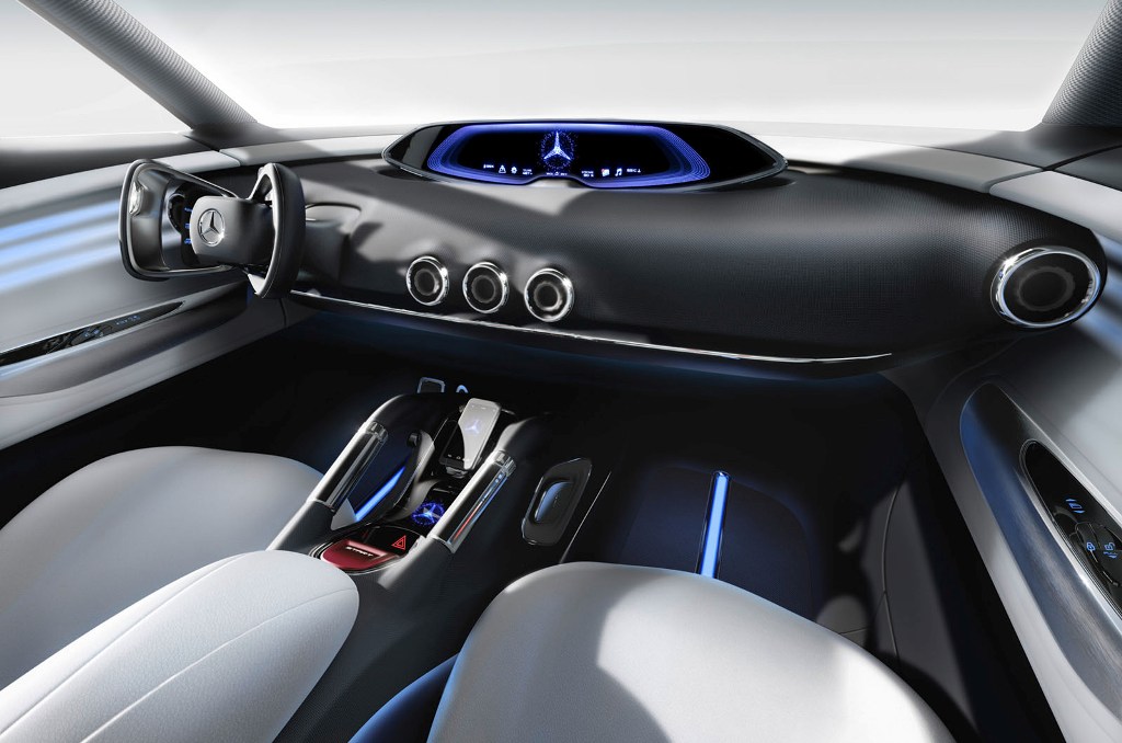 Mercedes G-Code Concept Dashboard